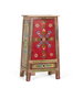 GINER Y COLOMER Mueble auxiliar de madera de mango y MDF Multicolor
